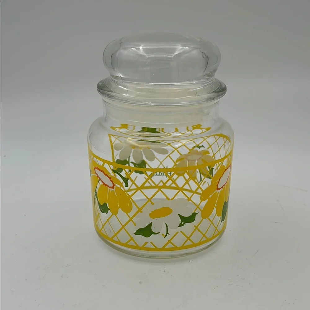 VTG MCM Hildi Daisy Canisters Set of‎ 4